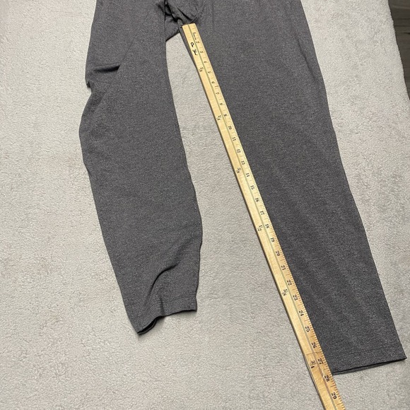 Lululemon On The Fly Pant Womens 4 Heathered Grey Drawstring 28" Inseam Athletic - Picture 9 of 9